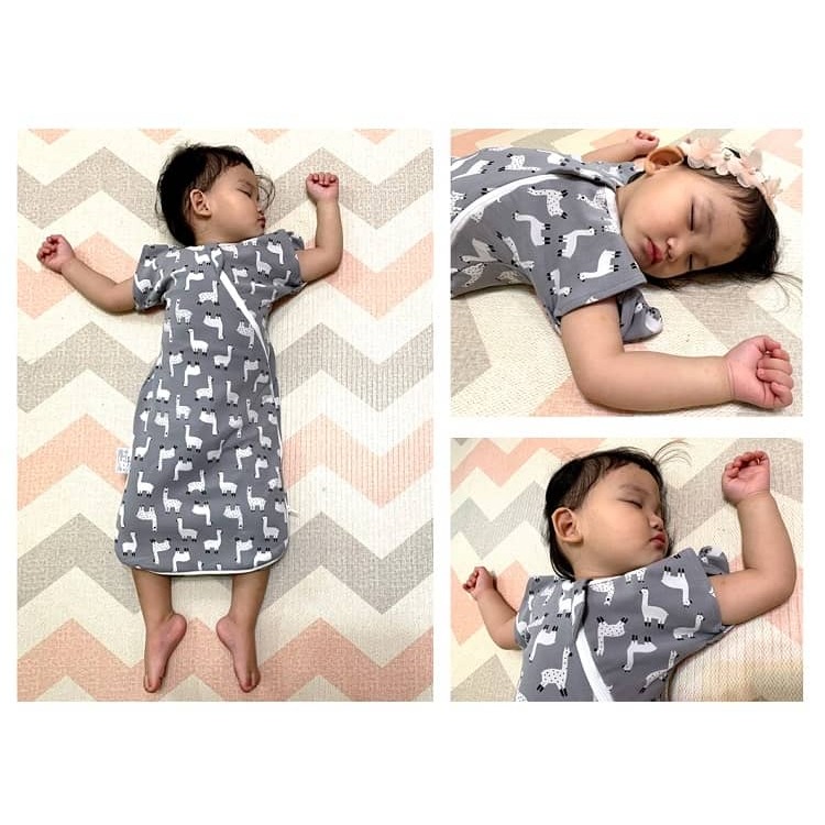 【小鹿蔓蔓】Bedtime嬰兒包巾睡袋 睡袍 懶人包巾(尺寸S/M/L)24601-細節圖7