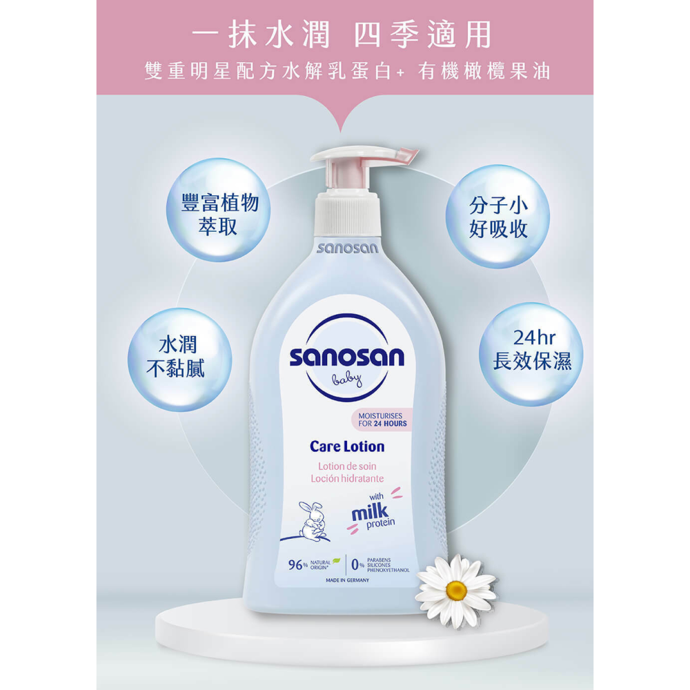 珊諾 baby re:mind極潤乳液超值組(極潤乳液 500ml+200ml)2883583001040-細節圖2
