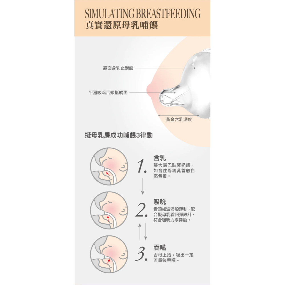 nac nac 妍心35%晶透防脹氣玻璃寬口奶瓶120mL 茉莉綠 20085 玻璃奶瓶-細節圖7