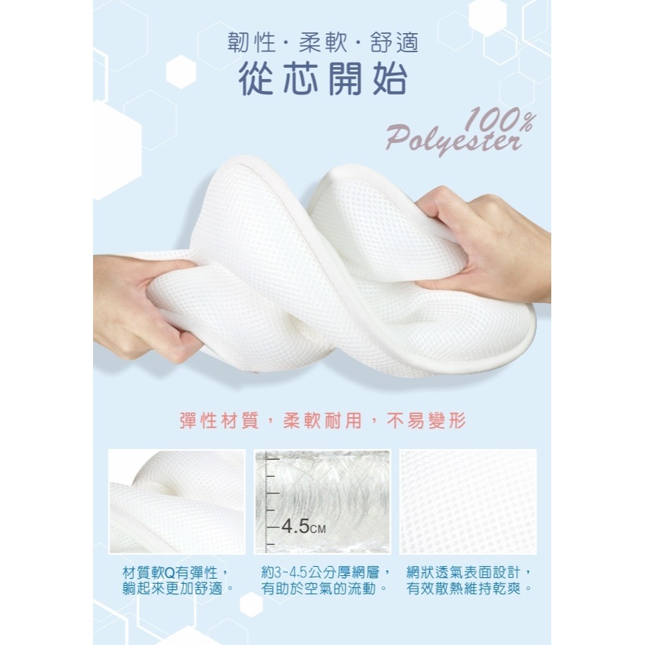 PUKU藍色企鵝 Air護頭型3D嬰兒枕  車車樂園 枕頭 護頭 P33149-細節圖3