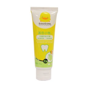黃色小鴨 PiYO PiYO兒童防蛀牙膏 草莓/蘋果/葡萄 88185/88186/88187-細節圖2