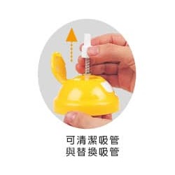 黃色小鴨 PiYO PiYO彈跳水壺600cc GT-83303-細節圖4