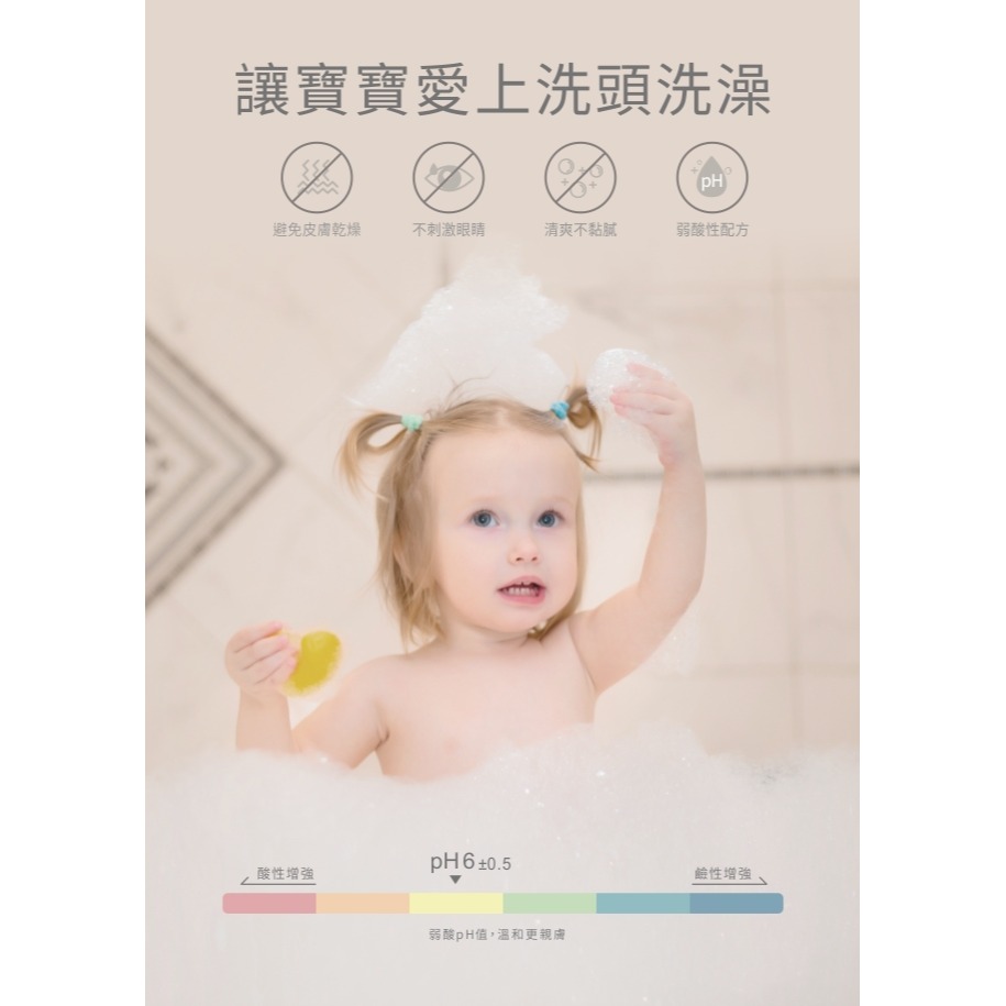 PUKU藍色企鵝 日沐嬰兒洗髮精400ml 17922 洗髮乳-細節圖5