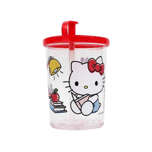 Hello Kitty-吸管水杯280cc 27493