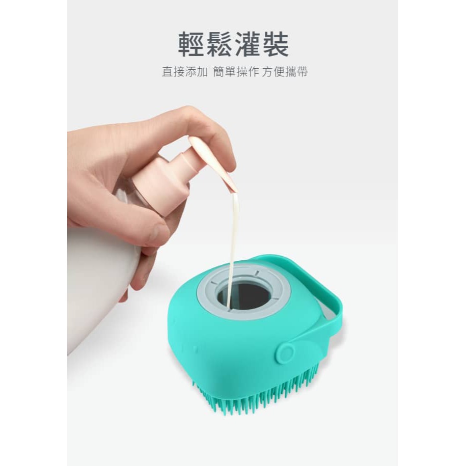PUKU藍色企鵝 矽膠沐浴刷 洗澡刷 P16002 *顏色隨機，恕不挑色-細節圖3