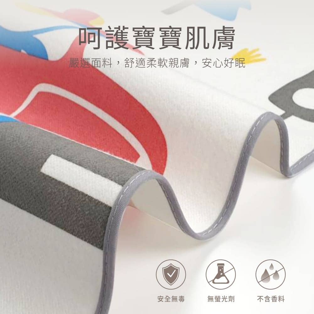 PUKU 藍色企鵝嬰幼兒防濕墊60×80cm P33200－899 尿墊 防水尿墊  *顏色隨機，恕不挑色-細節圖5