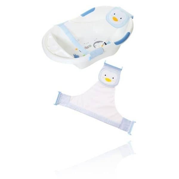 PUKU 藍色企鵝 可調式沐浴網 P17101-細節圖2