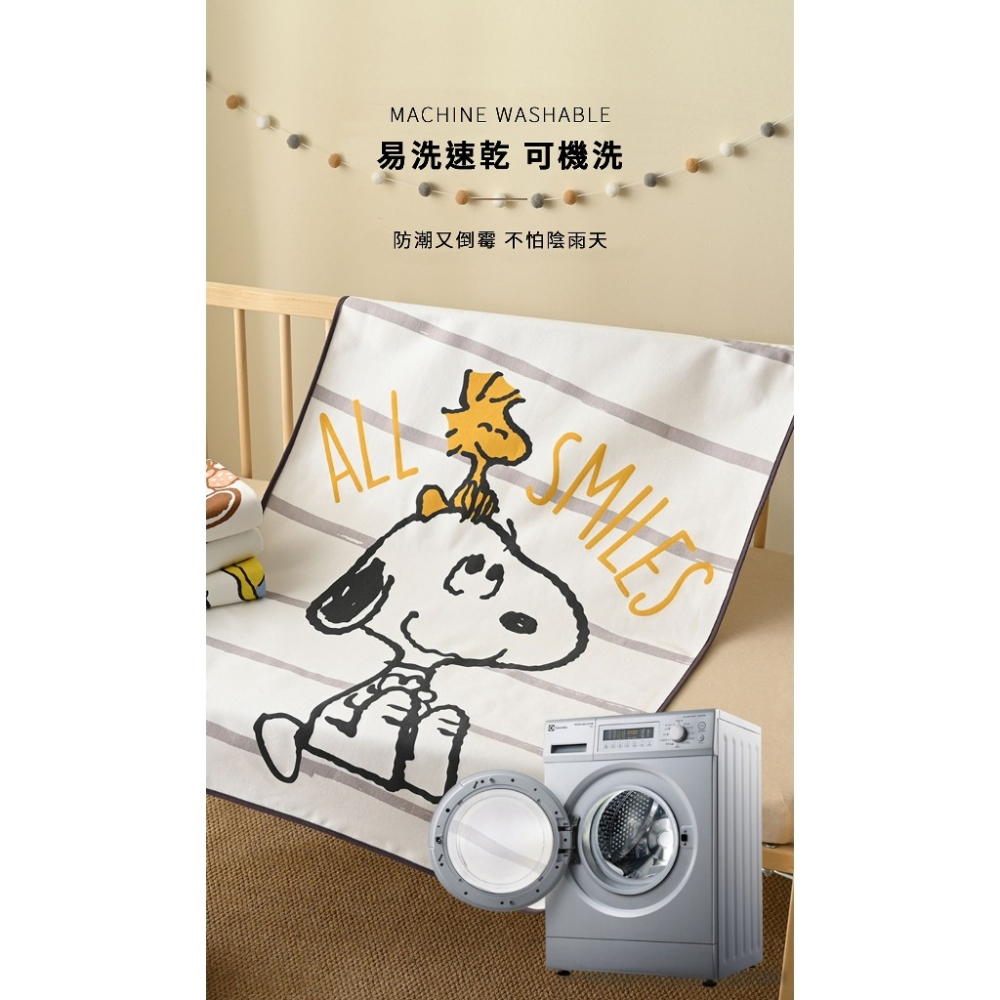 SNOOPY 史努比嬰兒防水保潔尿墊 (太空之旅)尿布墊 防水墊 尿墊 防水尿墊-細節圖5