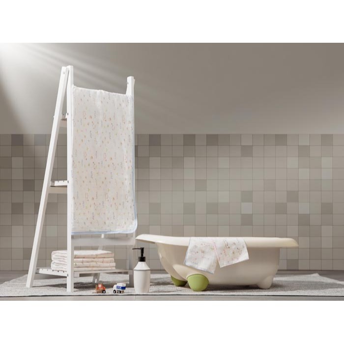 Combi 康貝 純棉柔紗-快樂車車 粉色 大浴巾	4719873593613-細節圖3