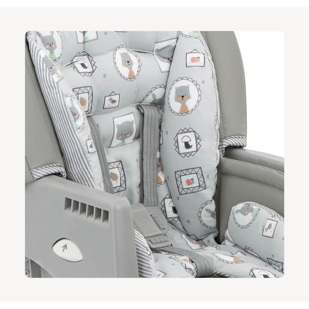 奇哥Joie Multiply 6in1成長型多用途餐椅 高腳椅(灰色) JBE48100A-細節圖3