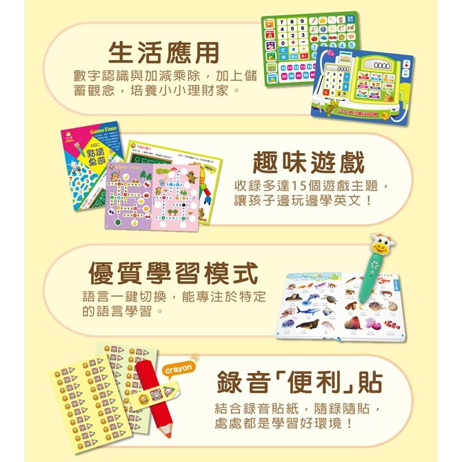 小牛津 48件組-全腦開發點讀大寶盒~(育兒安撫神器-百萬爸媽見證)-細節圖9