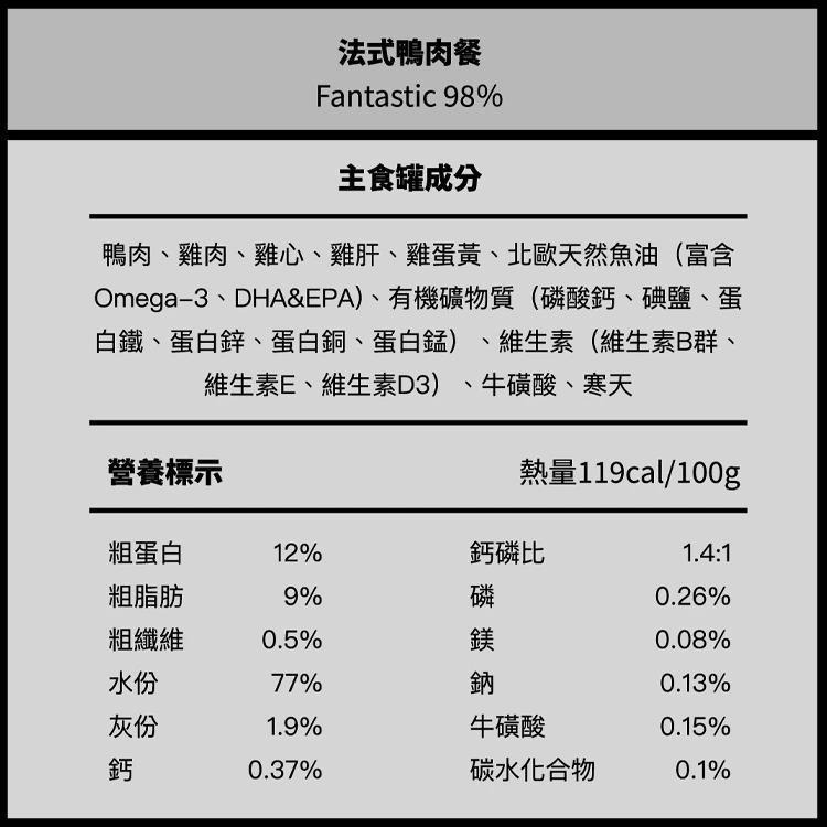 超越汪喵 鮮肉主食貓罐 165g 貓主食罐 主食罐 鮮肉罐 貓罐 貓罐頭-細節圖6