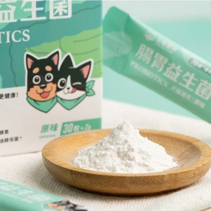 汪喵星球 腸胃益生菌 盒裝30包 2gx30包 腸胃道健康 寵物益生菌 新改版 配方升級-細節圖2