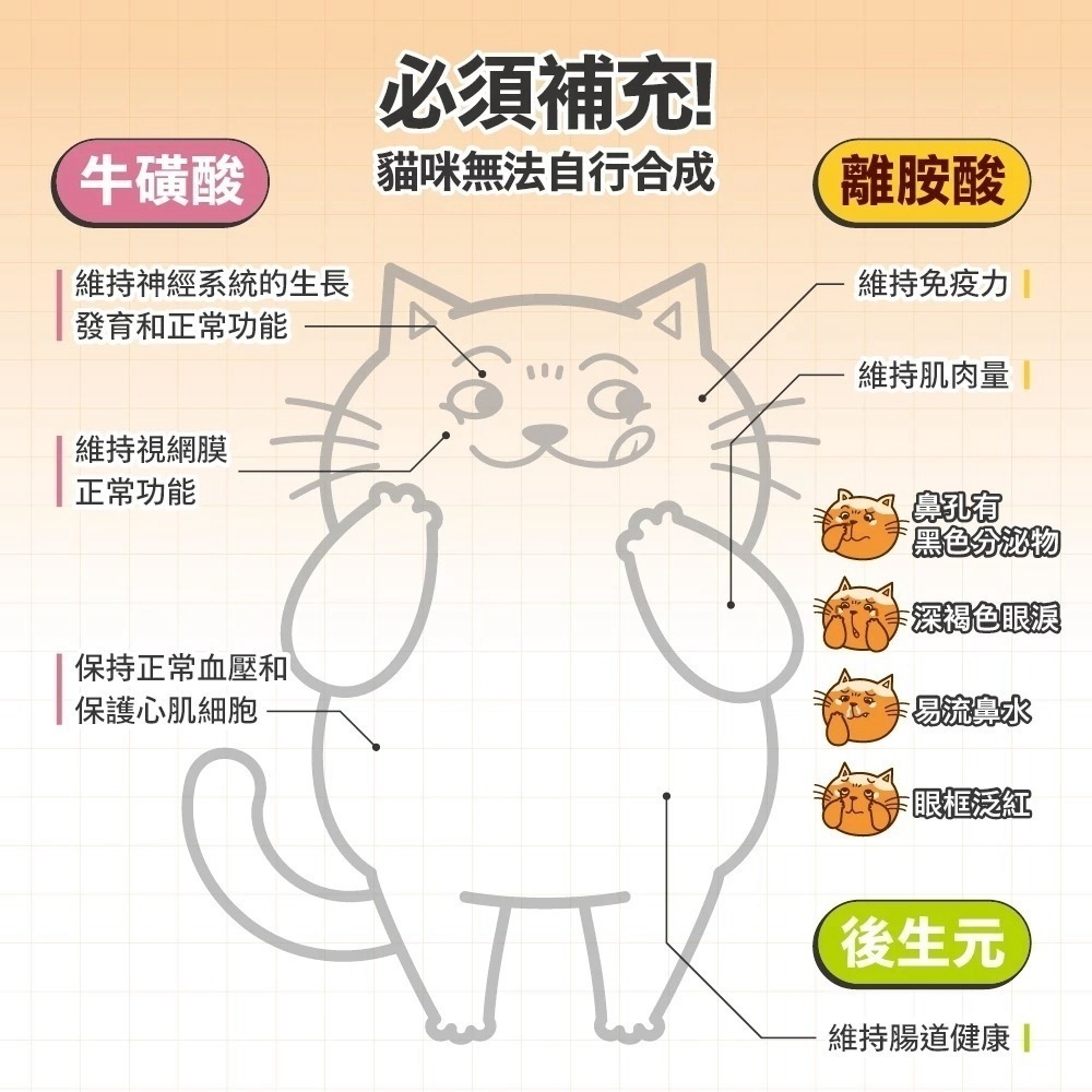 肉球世界 營養/排毛PRO MAX 保健品 牛磺酸 離胺酸 後生元 貓牛磺酸 貓離胺酸 貓咪保健品-細節圖2