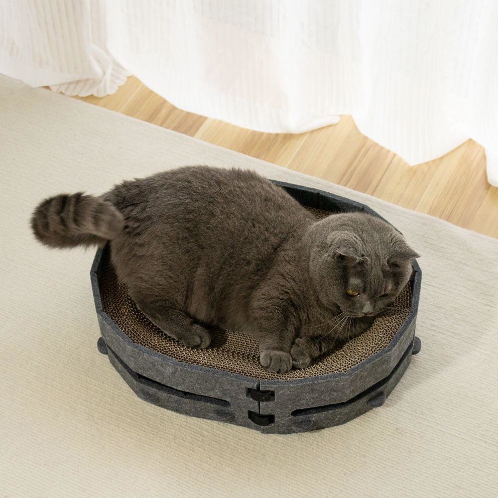 主子優選 橢圓軌道球貓窩 貓抓板 貓抓板系列 瓦愣紙貓抓板 貓窩貓抓板 貓抓板 貓抓窩 🐾-細節圖7