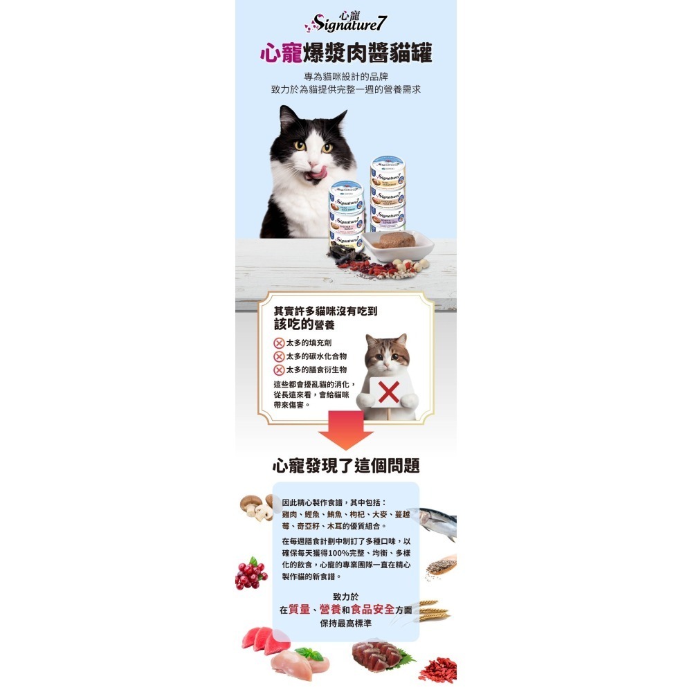 心寵 爆漿肉醬貓罐 80G 肉醬罐 貓主食罐 貓罐頭 貓罐-細節圖2