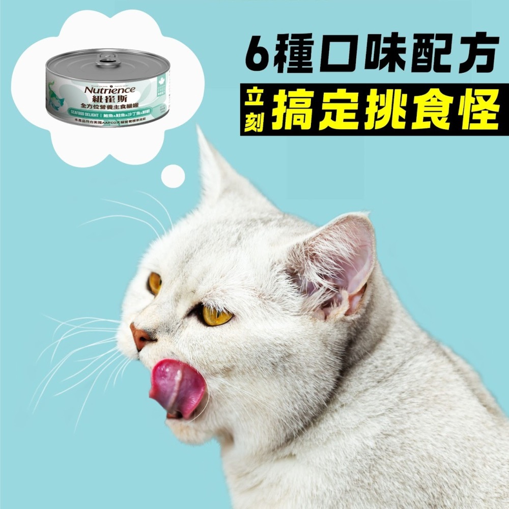 紐崔斯 Nutrience 全方位營養主食貓罐 主食罐 貓 幼貓 成貓-細節圖6