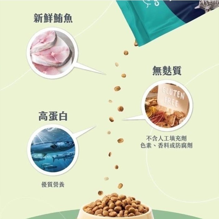 CANIDAE 良善 無穀/有穀全齡貓機能性 貓飼料 貓糧 乾糧 全齡貓 純淨 無穀 系列 全齡貓 低敏感 挑嘴貓適用-細節圖5