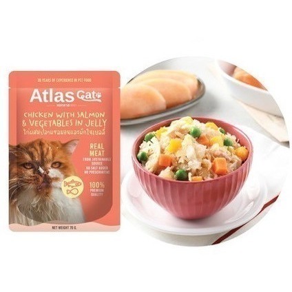 ❤️可盒購喔(X12包) Atlas 阿特拉斯 副食餐包系列 70g鮮湯包 鮮饌包 貓副食 貓餐包-細節圖7