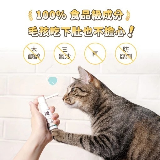 汪喵星球 汪喵潔牙護理酵素 (凝露噴劑型)-細節圖8