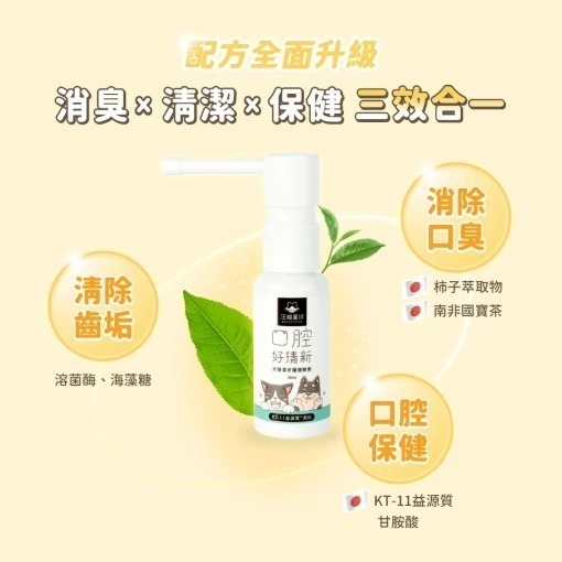 汪喵星球 汪喵潔牙護理酵素 (凝露噴劑型)-細節圖9