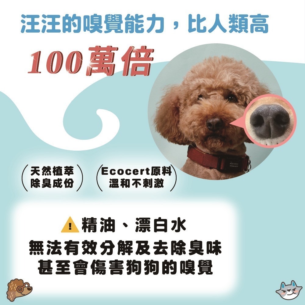 ODOUT 臭味滾 狗狗除臭噴霧 500ml／1000ml／4000ml-細節圖4