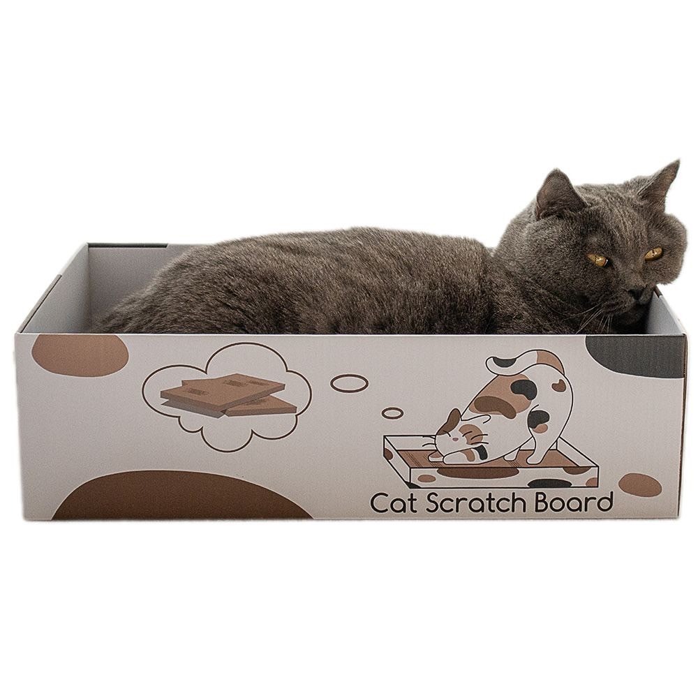 主子優選 五合一貓抓板 貓抓板系列 瓦愣紙貓抓板 貓窩貓抓板 貓抓板 貓抓窩-細節圖8