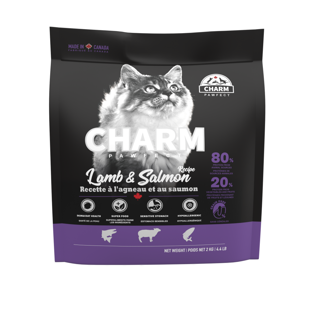 CHARM 野性魅力 海陸龍蝦盛宴  羊肉鮭魚 成貓  1kg/2kg 乾飼料-細節圖2