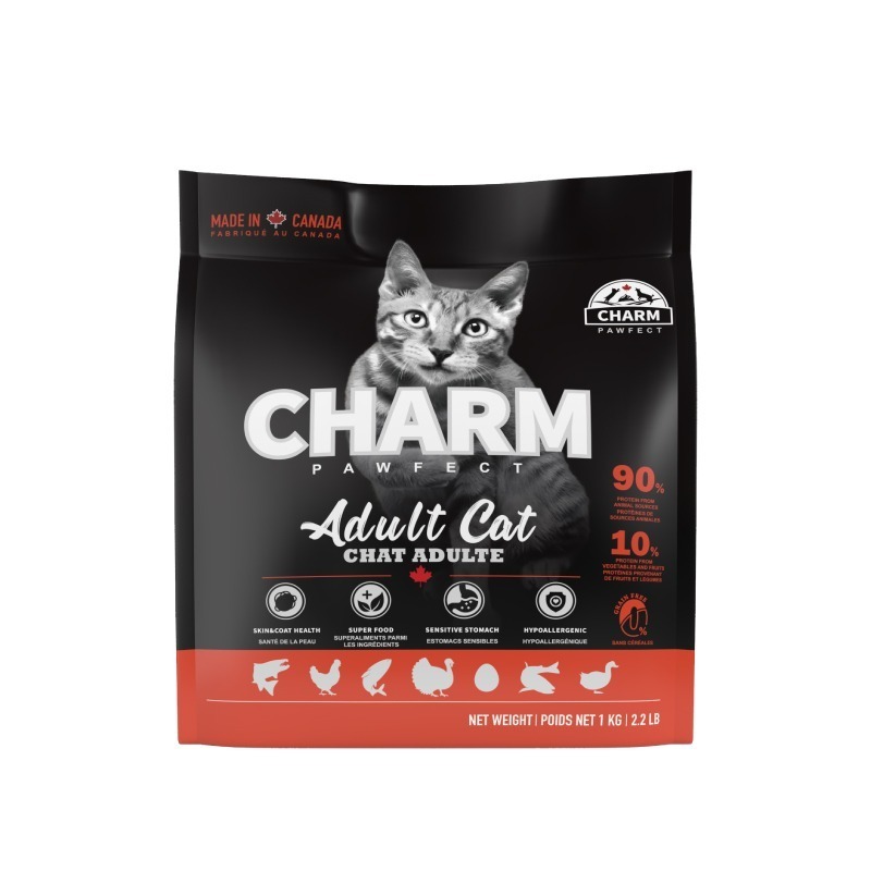 CHARM 野性魅力 成/幼貓 乾飼料1kg/2kg-細節圖5