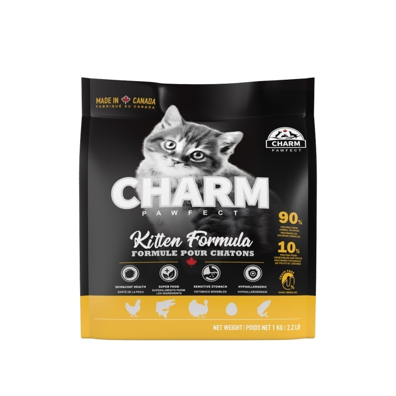 CHARM 野性魅力 成/幼貓 乾飼料1kg/2kg-規格圖6