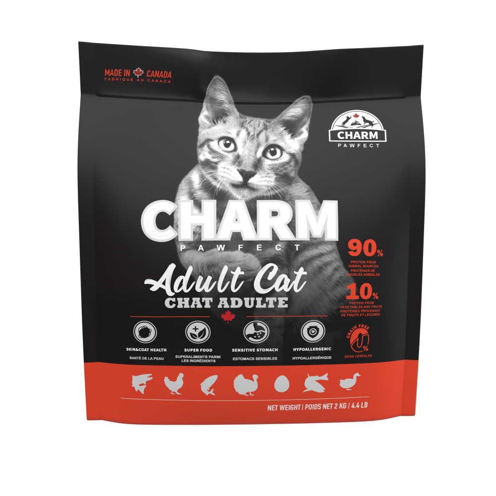 CHARM 野性魅力 成/幼貓 乾飼料1kg/2kg-規格圖6
