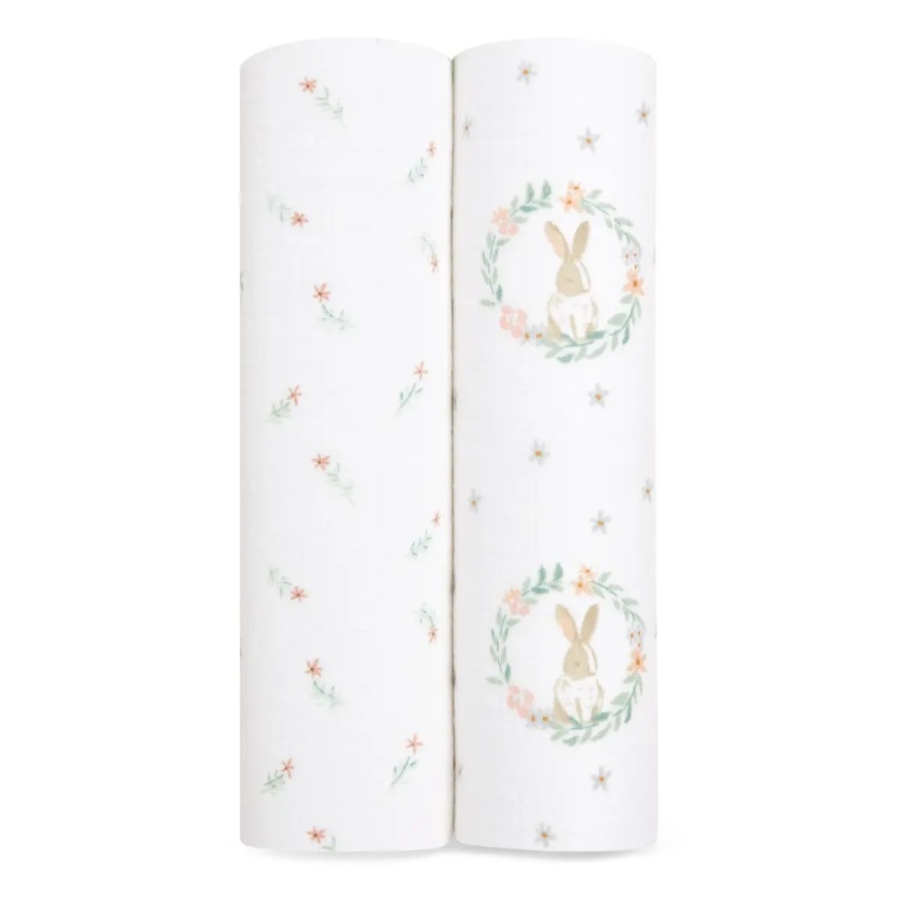 【Aden & Anais】 竹纖維/100％棉 多功能包巾2入/共13種 可任選112cm*112cm-規格圖3