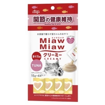 愛喜雅AIXIA 妙喵肉泥(1，2 5-13號) 共11種口味 15g*4條/包  貓肉泥 貓零食-規格圖2