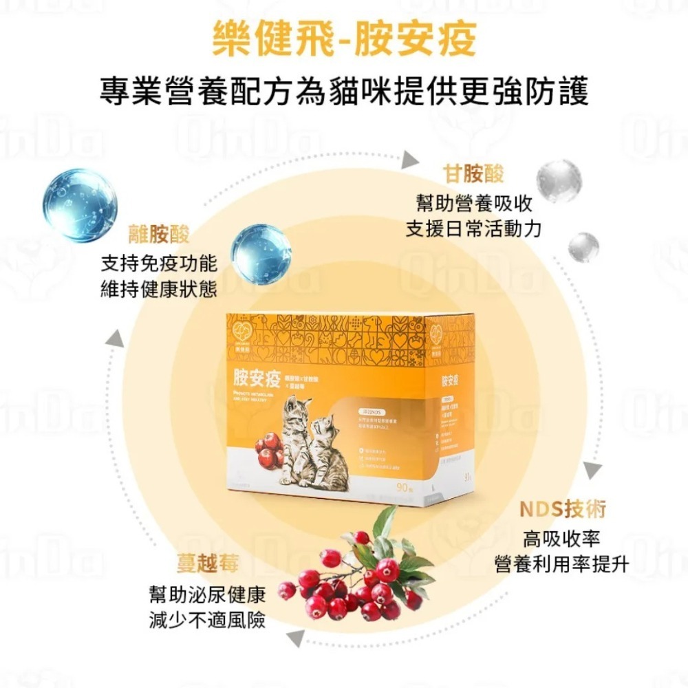 樂健飛 免疫力｜胺安疫 離胺酸+甘胺酸+蔓越莓+NDS技術 (30包/盒)、(90包/盒)-細節圖5