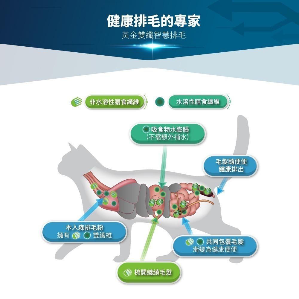 木入森 貓咪排毛粉30包/盒(貓草/起司/鮮蝦 比化毛膏更好的選擇 專利纖維與酵素)-細節圖7