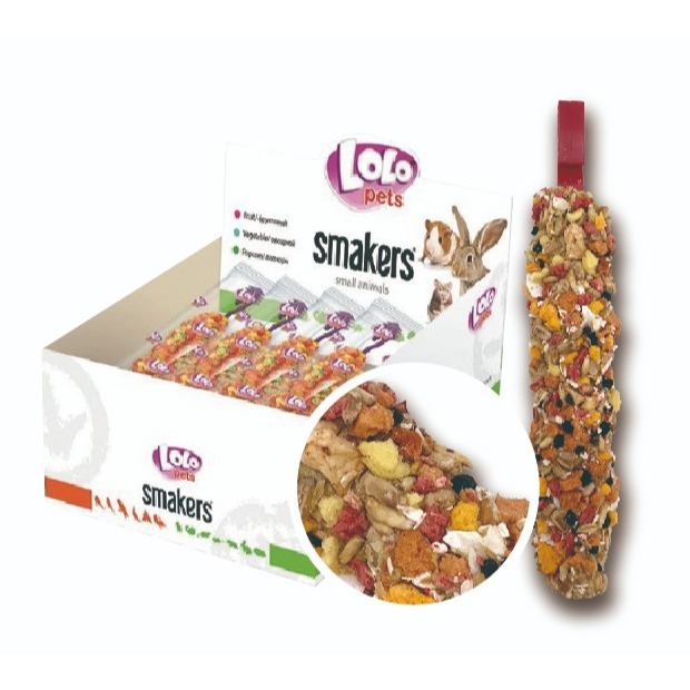 LOLO鼠兔棒棒糖 (爆米花/蔬菜/綜合水果) 45g 單支-規格圖5