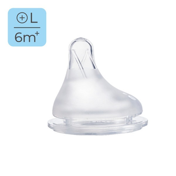 妍心35%乳感防脹氣寬口奶嘴 - S/M/L-規格圖1