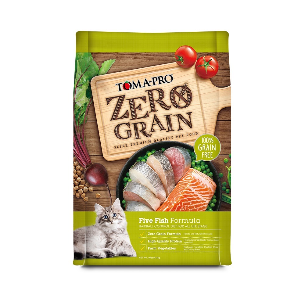 【優格】零穀系列-0%零穀 5.5磅(2.5公斤) / 2.5磅(1.13公斤)  貓飼料 全齡貓/成貓/室內貓-細節圖2