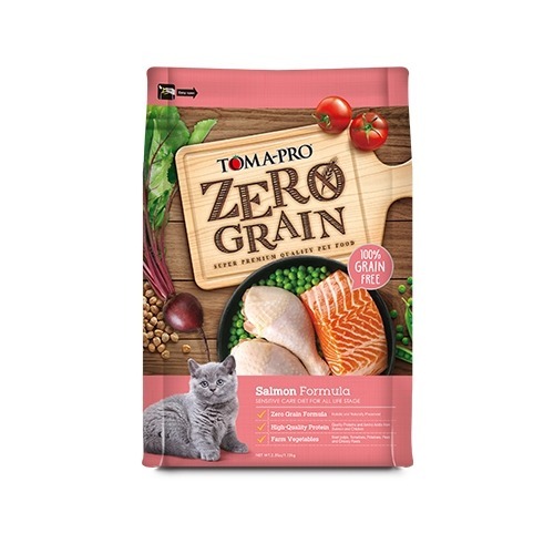 【優格】零穀系列-0%零穀 5.5磅(2.5公斤) / 2.5磅(1.13公斤)  貓飼料 全齡貓/成貓/室內貓-細節圖3