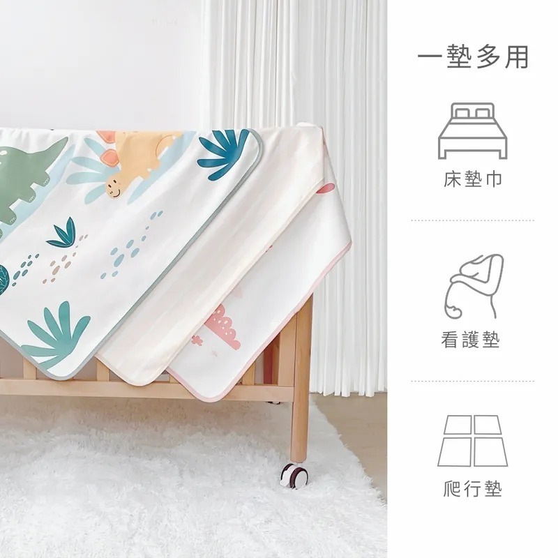 PUKU 藍色企鵝 眠眠安睡保潔防濕墊 60X80cm (多款)-細節圖2