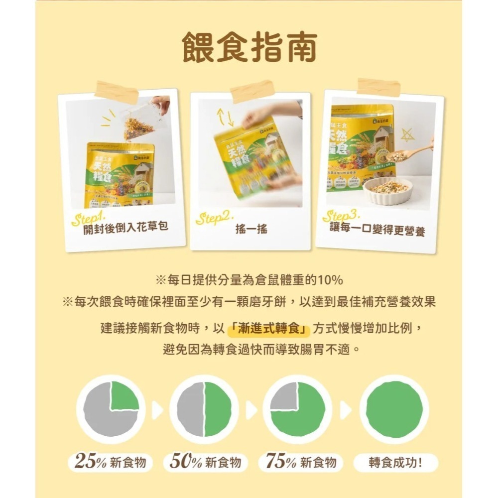 【花媽寵物用品店】角落水族 倉鼠主食 天然糧倉-細節圖6