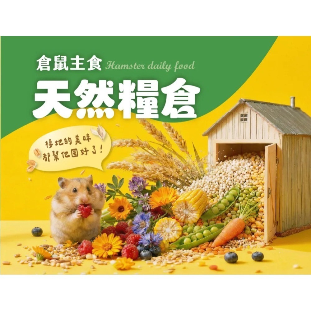 【花媽寵物用品店】角落水族 倉鼠主食 天然糧倉-細節圖9