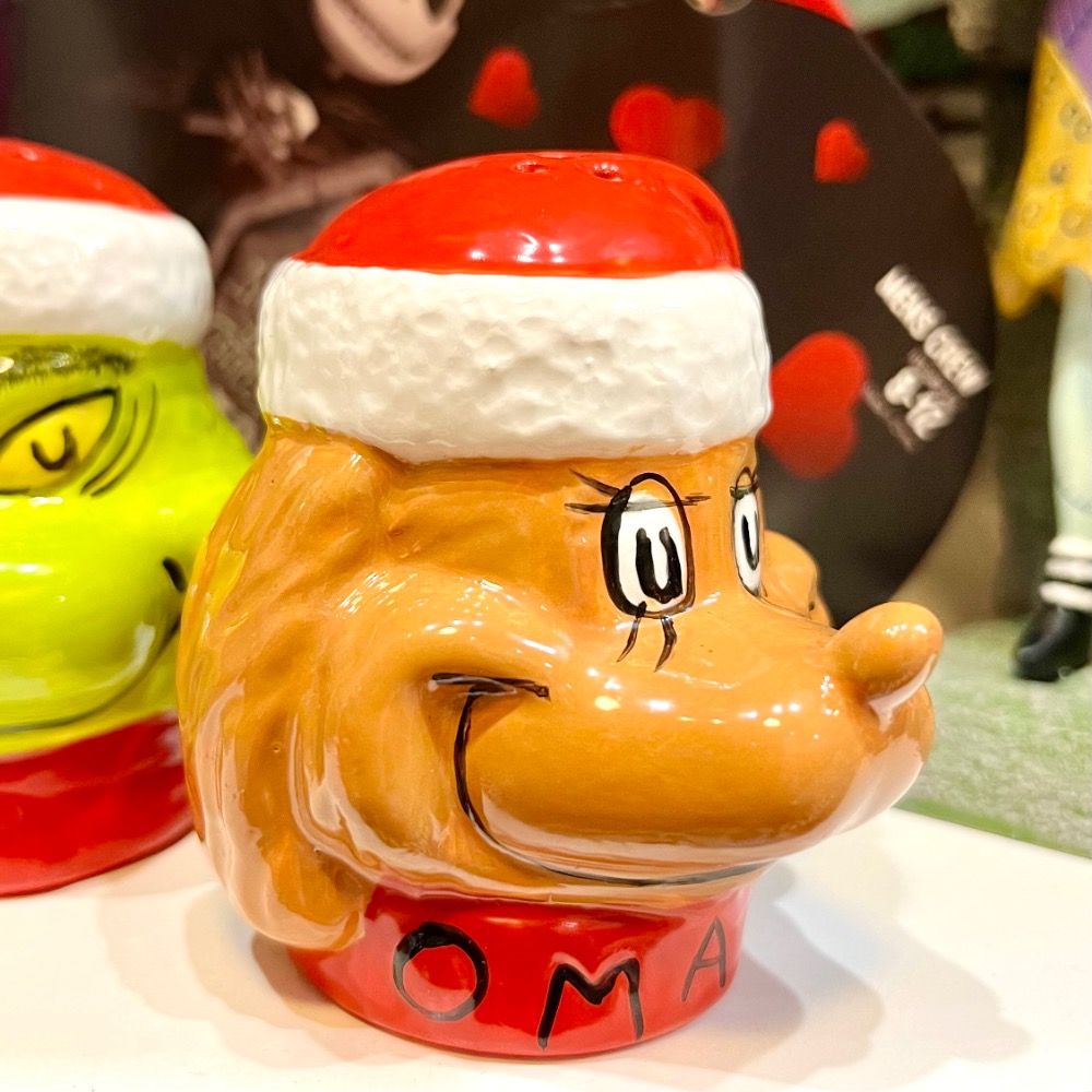 The Grinch & Max🎄  Dr. Seuss‘ The Grinch  鬼靈精和他的狗狗 陶瓷罐-細節圖2
