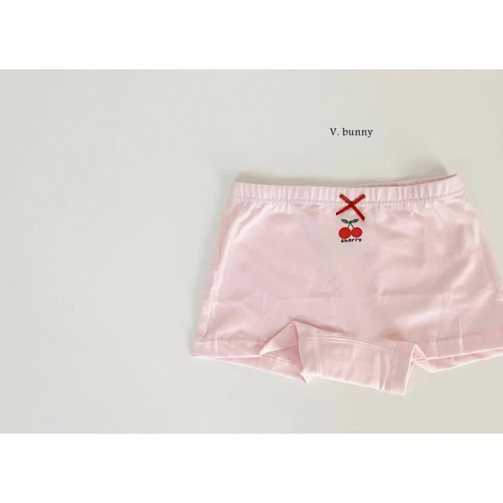 韓國兒童家居服 v-bunny品牌女童可愛碎花四角褲組-細節圖3