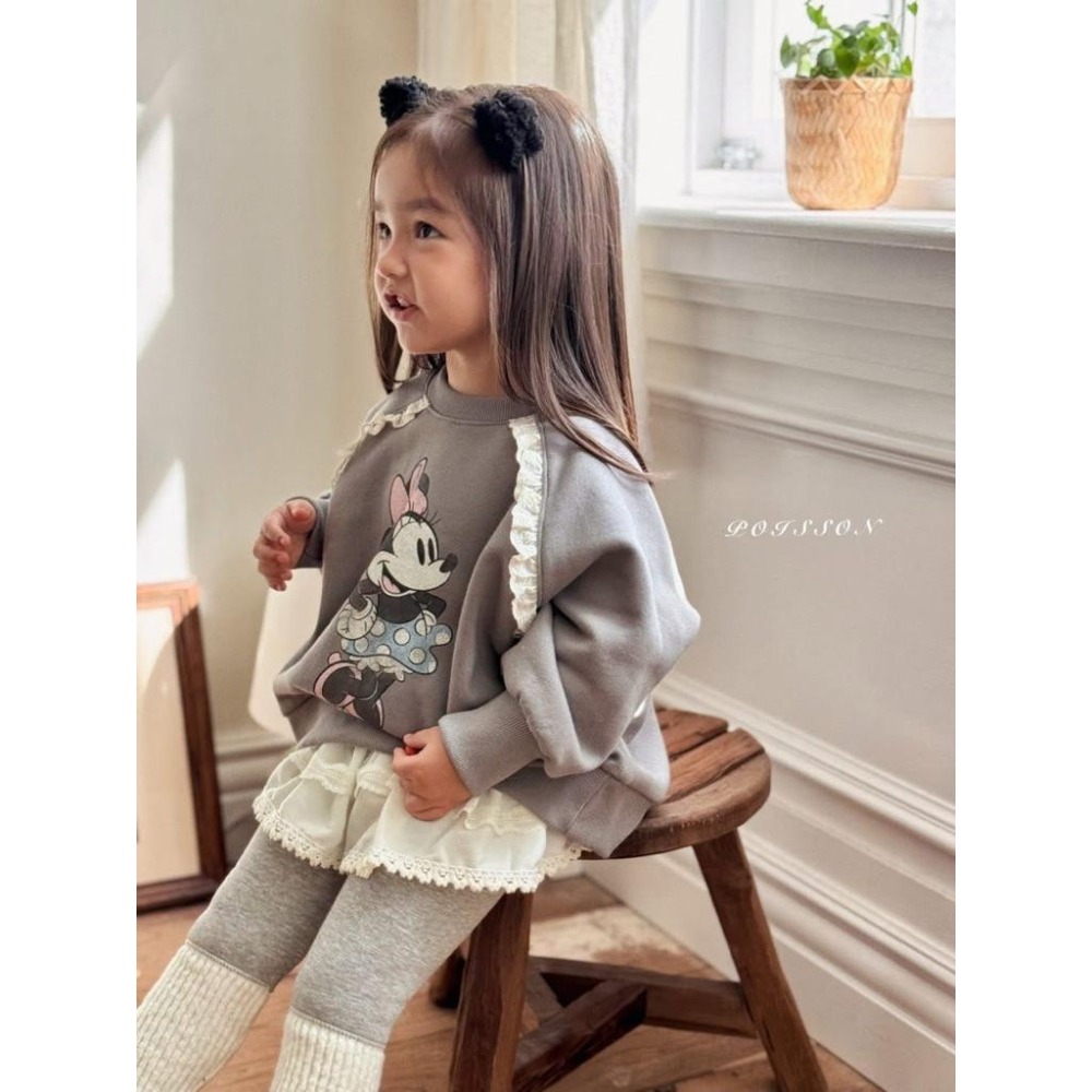 韓國兒童髮飾 Poisson品牌冬季貓耳朵可愛毛絨髮夾 抓夾 女童髮飾-細節圖4