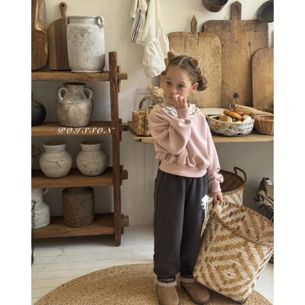 韓國兒童髮飾 Poisson品牌冬季貓耳朵可愛毛絨髮夾 抓夾 女童髮飾-細節圖8