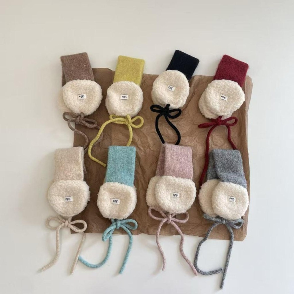 韓國兒童保暖圍巾 v-bunny品牌冬季保暖耳罩 脖圍 男女童-細節圖4