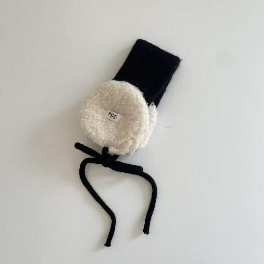 韓國兒童保暖圍巾 v-bunny品牌冬季保暖耳罩 脖圍 男女童-規格圖4