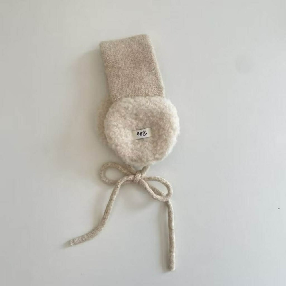 韓國兒童保暖圍巾 v-bunny品牌冬季保暖耳罩 脖圍 男女童-規格圖4