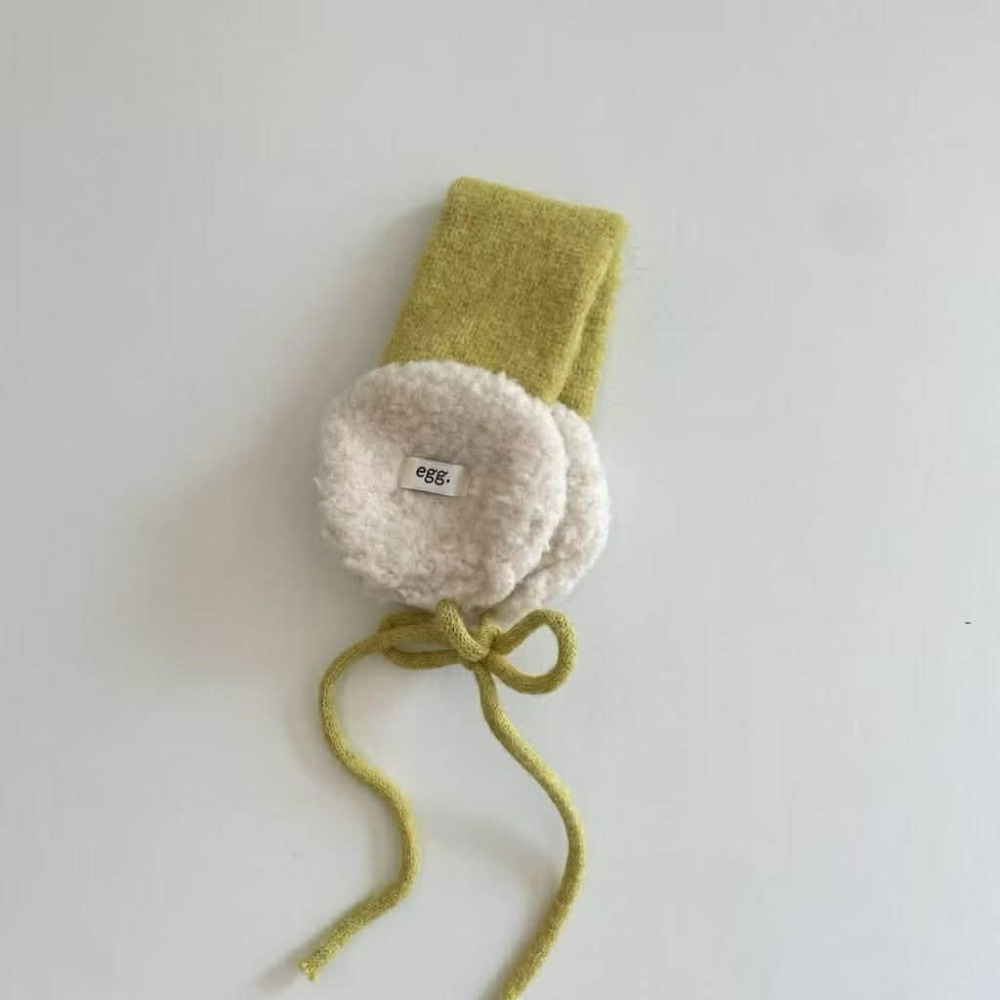 韓國兒童保暖圍巾 v-bunny品牌冬季保暖耳罩 脖圍 男女童-規格圖4